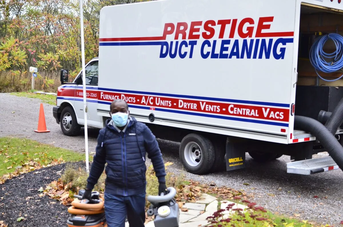 Parking requirements for duct cleaning service