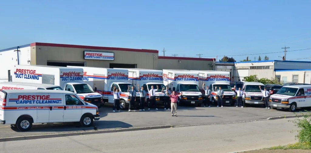 Parking requirements for duct cleaning service.